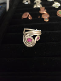 Copper and Silver Handmade Rings