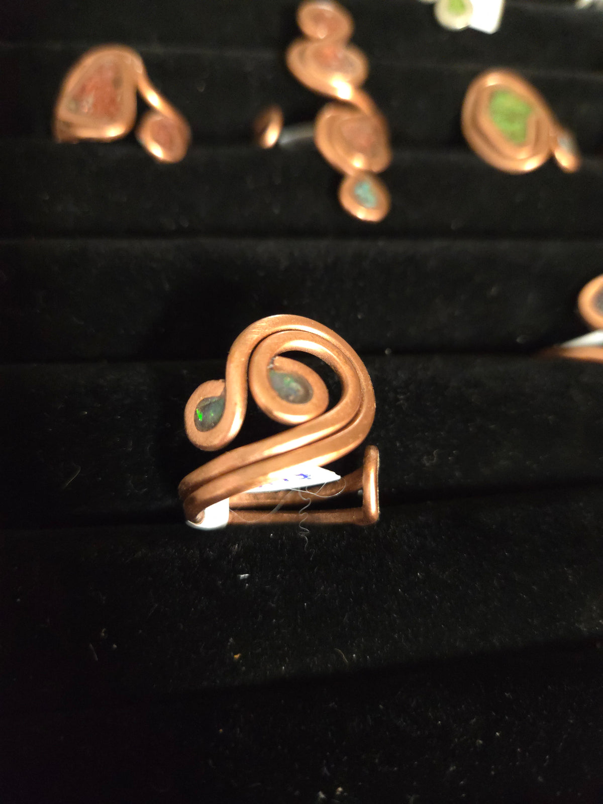 Copper and Silver Handmade Rings