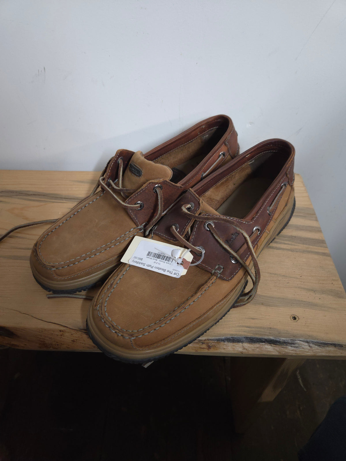 Clark Shoes - Boat Shoes - Size 11.5M