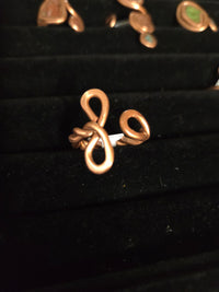 Copper and Silver Handmade Rings