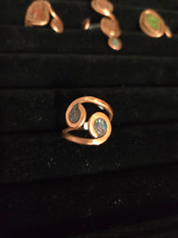 Copper and Silver Handmade Rings