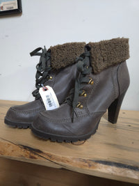 Hawthorn Laced Heel Boots