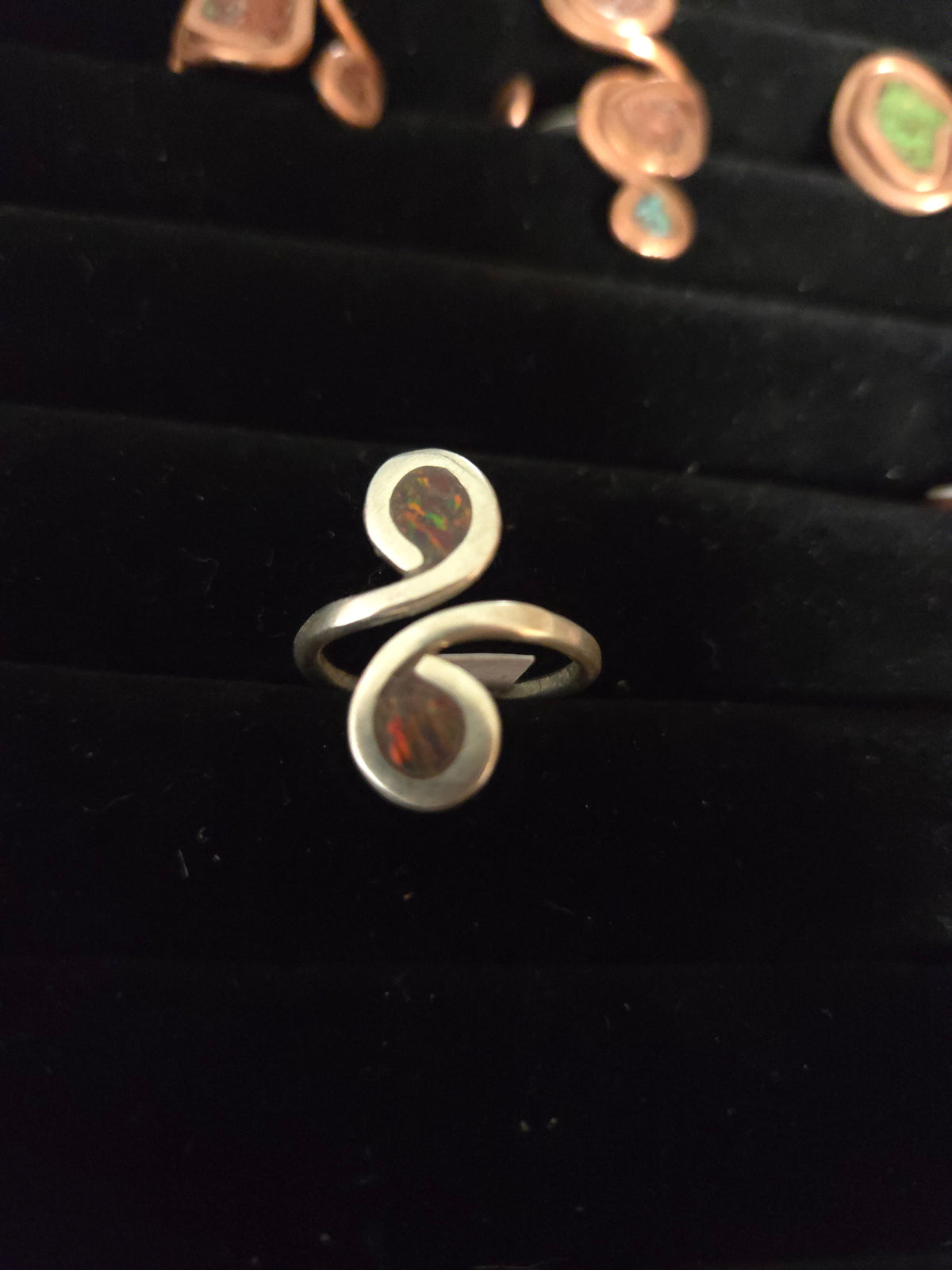 Copper and Silver Handmade Rings