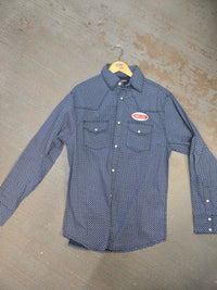 Men's Long Sleeve Triple Needle Stitching - Montana Co