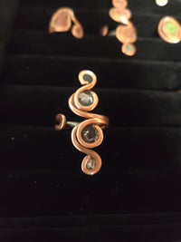 Copper and Silver Handmade Rings