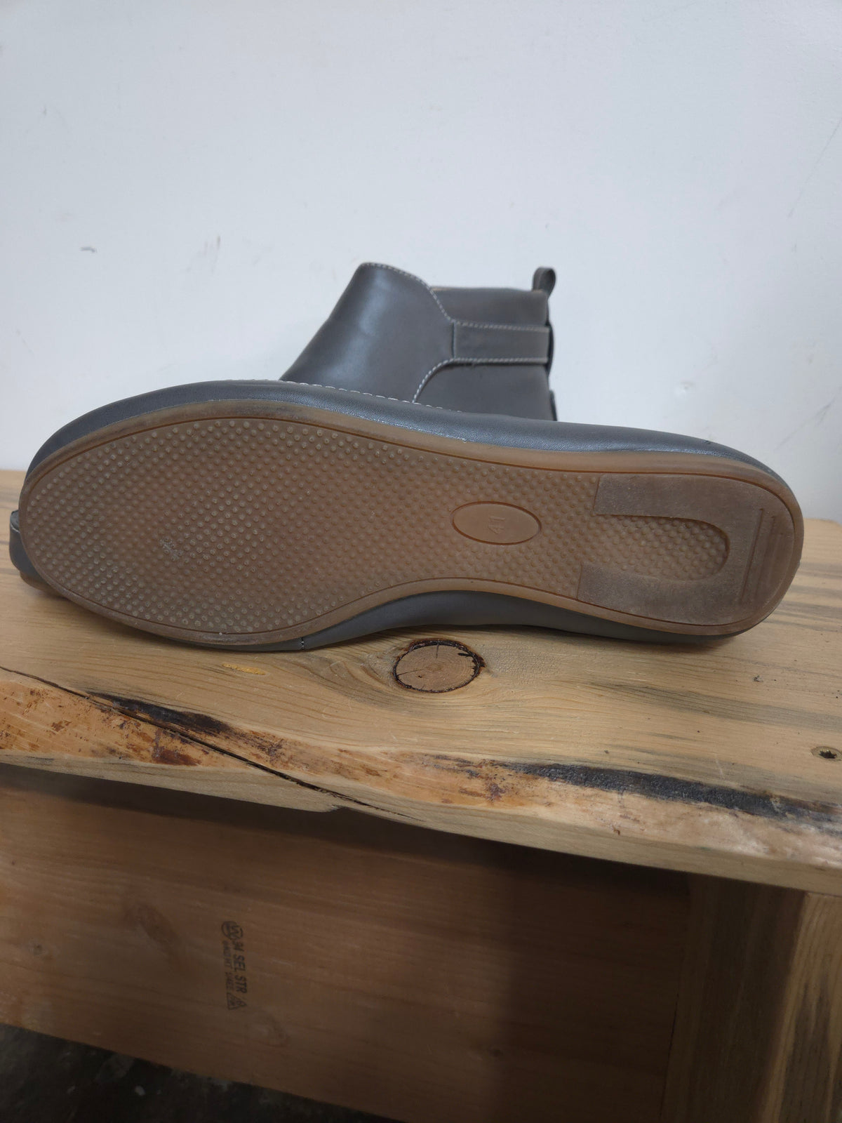 Pair Grey Shoes - Size 9