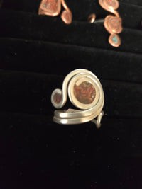 Copper and Silver Handmade Rings