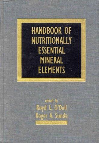 Handbook of Nutritionally Essential Mineral Elements