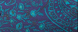 100% Silk Scarf Patterened