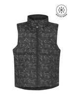 Kids Winter Whinnies Quilted Vest