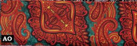 100% Silk Scarf Patterened