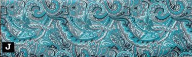 100% Silk Scarf Patterened