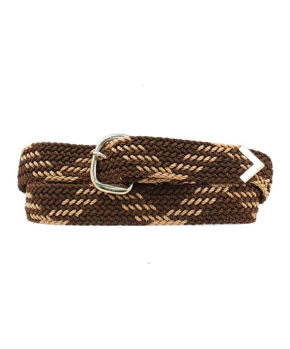 M&F Western Men's Nocona Machine Woven Braided Belt