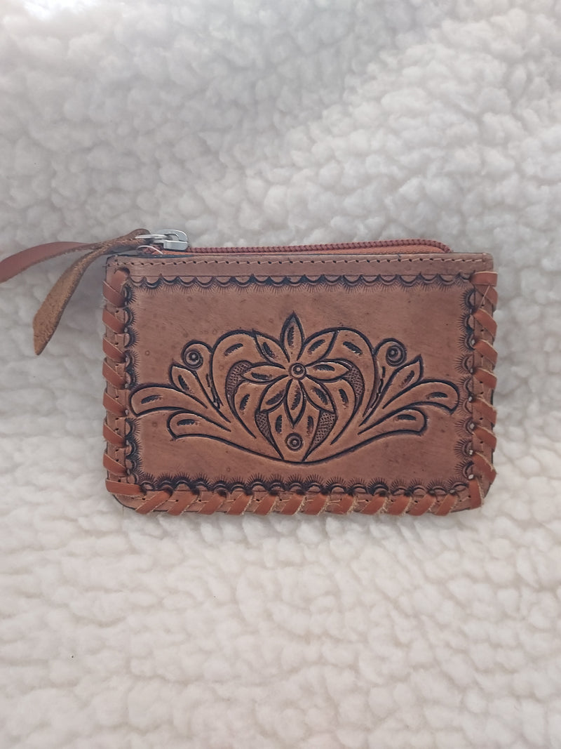 Leather Cowhide Coin Purse