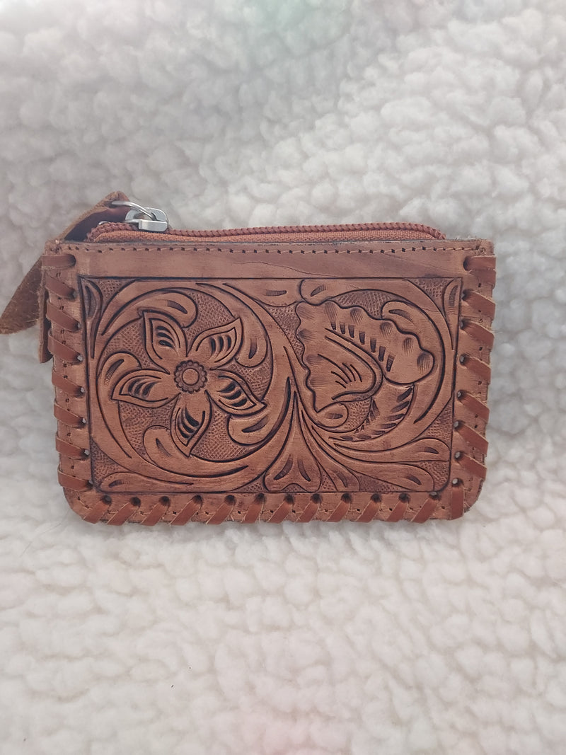 Leather Cowhide Coin Purse
