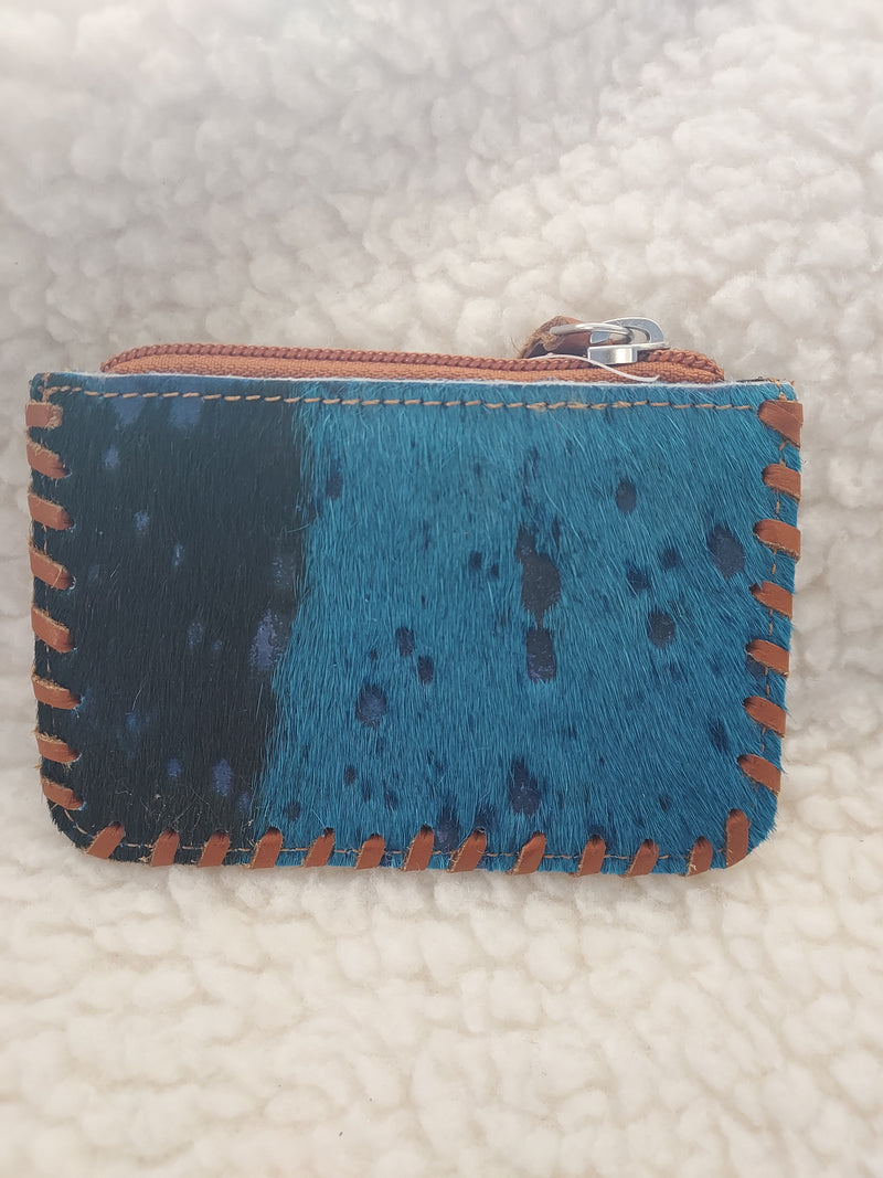 Leather Cowhide Coin Purse