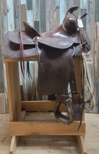 Heydt & Streib Youth Roping Saddle 13" - Used