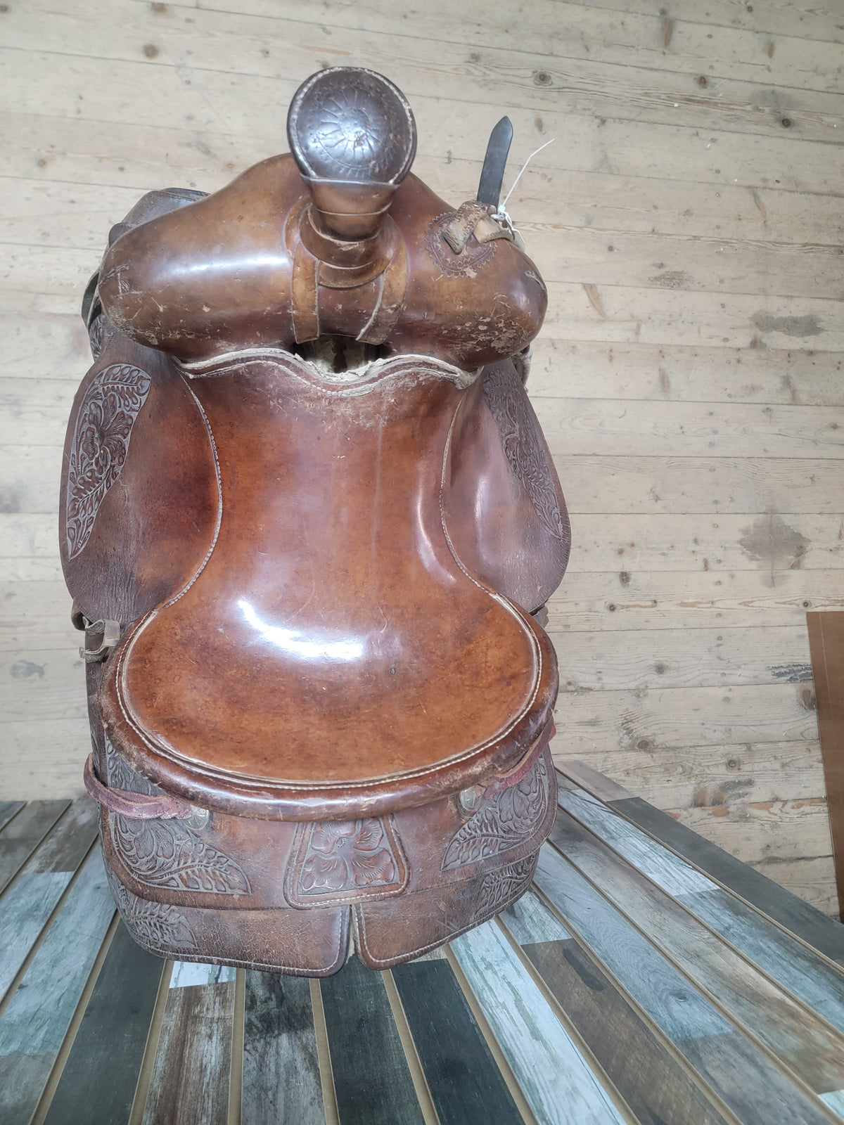 Heydt & Streib Youth Roping Saddle 13" - Used