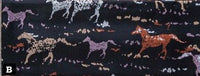 100% Silk Scarf Patterened