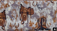100% Silk Scarf Patterened
