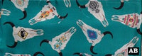 100% Silk Scarf Patterened