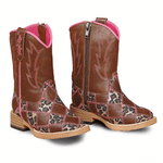 Blazin Roxx Miley Patchwork Square Toe Western Boot
