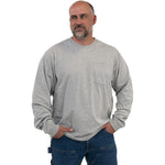 KEY Heavyweight Long Sleeve Pocket T-Shirt