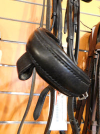 Collegiates Dressage Bridle w/Leather Reins