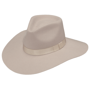 M&F WESTERN LADIES PINCH FRONT SILVERBELLY COWGIRL HAT
