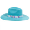 M&F Girls Pinch Front Fashion Hat 3 1/2` Brim