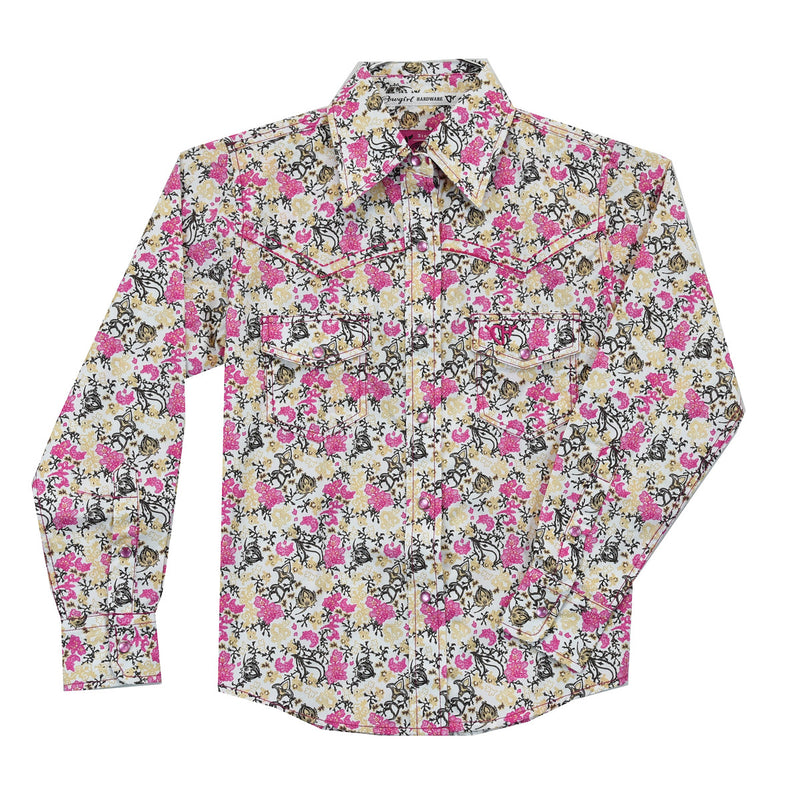 Floral Country Long Sleeve Shirt