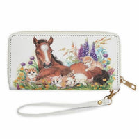 AWST Wallet with Foal & Kitten